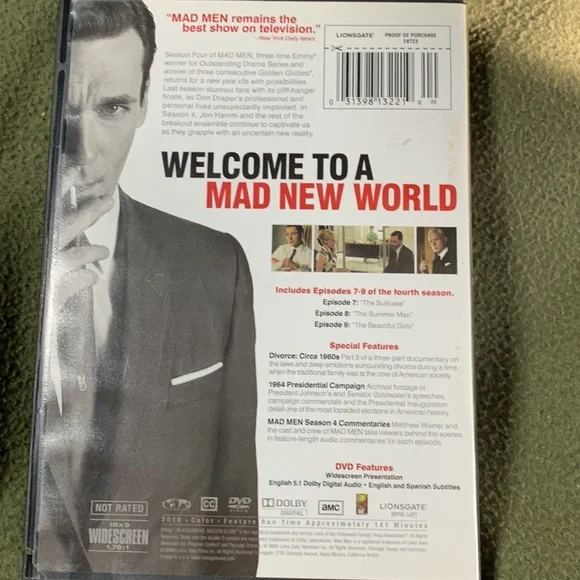 GUC Mad Men season 4 discs 1-3 - Picture 11 of 13